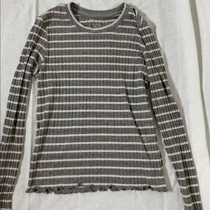 Long Sleeve Striped Shirt